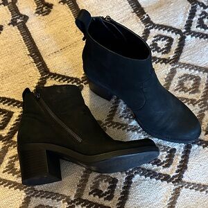 Crown Vintage Black Ankle Booties